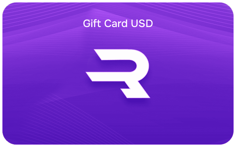 A Rewarble Gift Card logo shown next to a secure virtual payment card